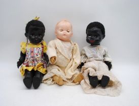 Two vintage 'Pedigree' dolls along with one other