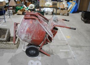 A Belle Mini 150 cement mixer