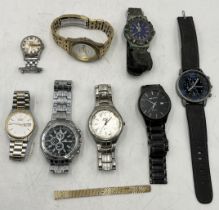 A collection of various watches including Sekonda, Seiko etc.