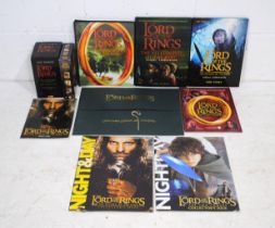 A collection of Lord Of The Rings related ephemera, including a 'Fellowship Of The Ring' complete