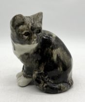 A Winstanley tabby cat signed to base and numbered 4