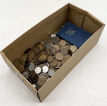 A collection of various UK and worldwide coinage