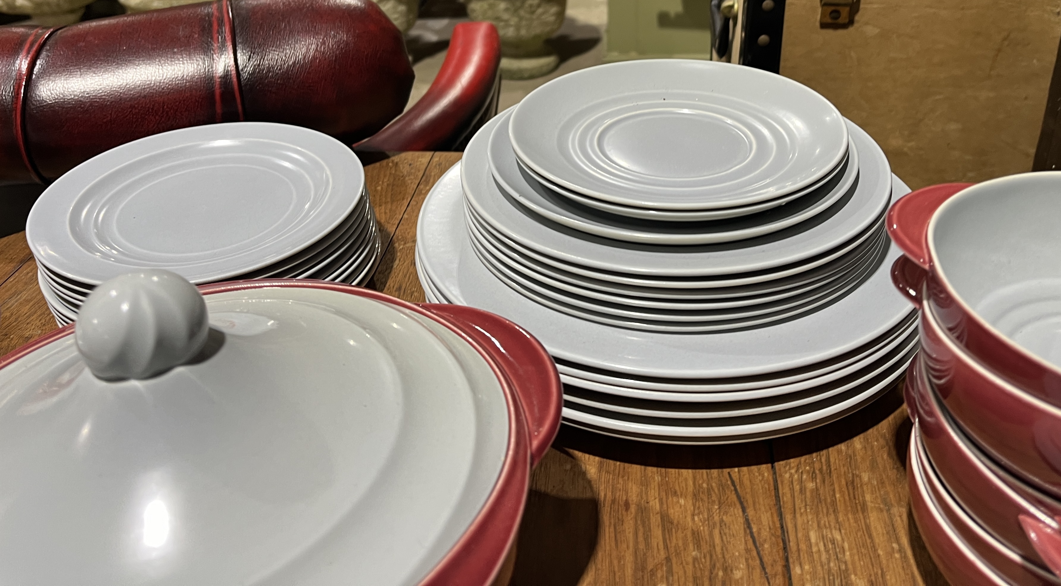 A Branksome China part dinner service including serving platters, dinner plates, dishes etc. - Image 3 of 4