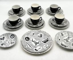 A Ridgway Potteries Ltd "Homemaker" part tea service.