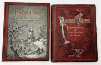 "Norland Fahrten" by Friedrich von Hellwald and Richard Oberlander, two Victorian books of scenic