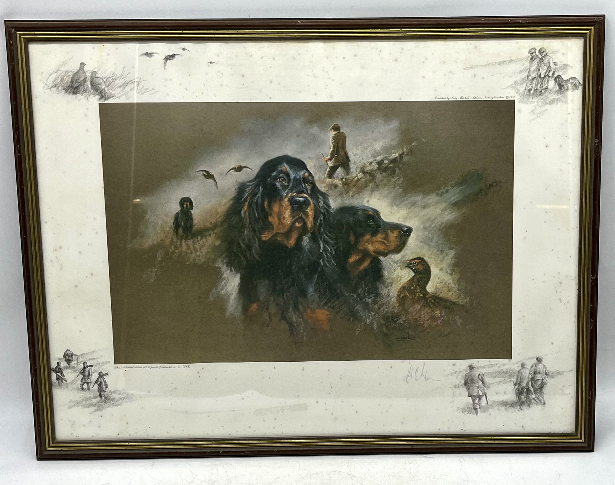 A framed Charles "Snaffles" Johnson Payne print "The Sportsman who hunts for the love of it" overall - Image 5 of 5