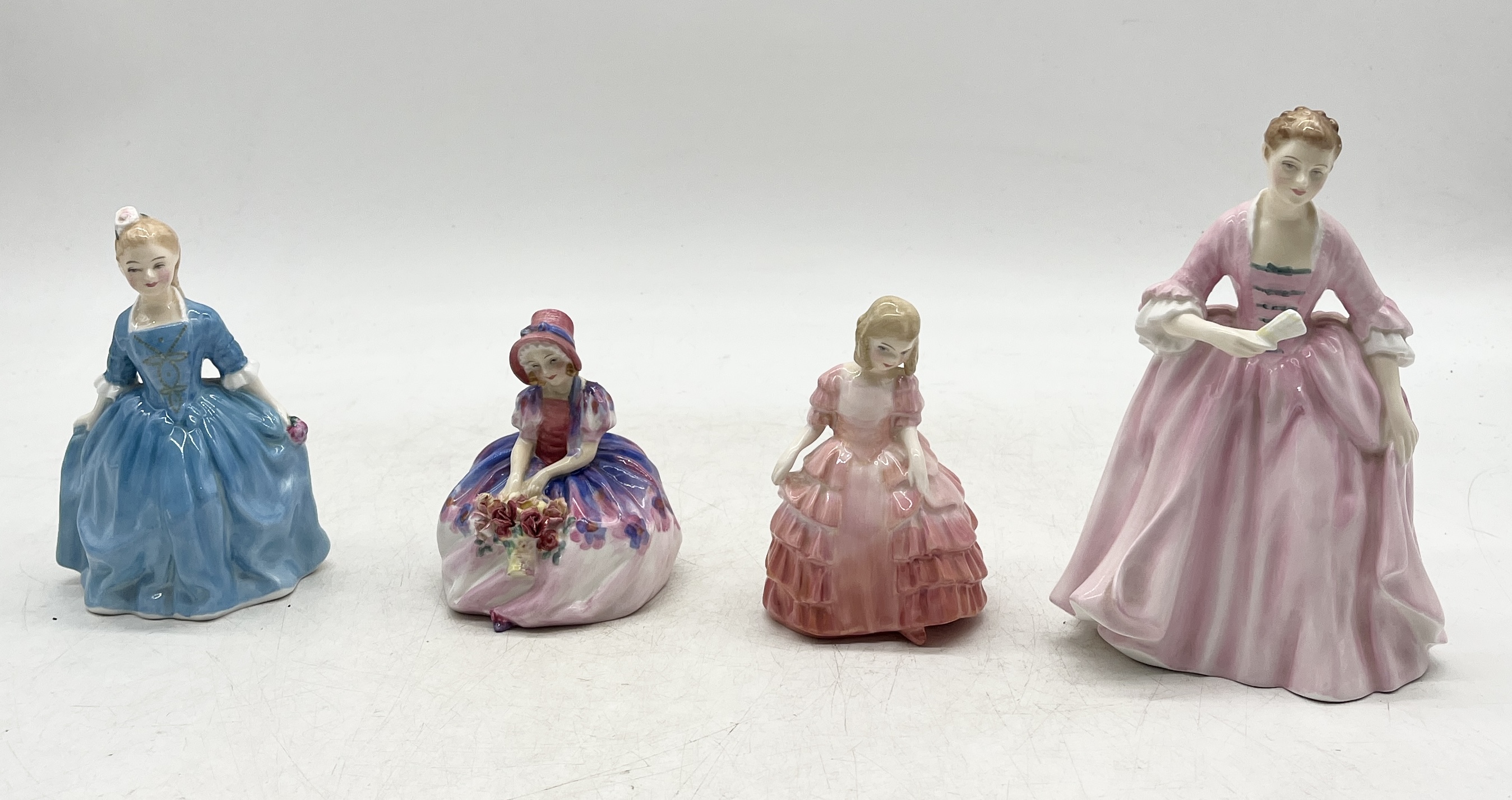 A collection of Royal Doulton ladies comprising of Soiree, Penelope, Autumn Breezes, a Child from - Image 6 of 10