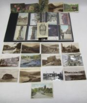 A collection of vintage postcards