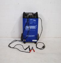 A Draper BCS600T battery charger and starter