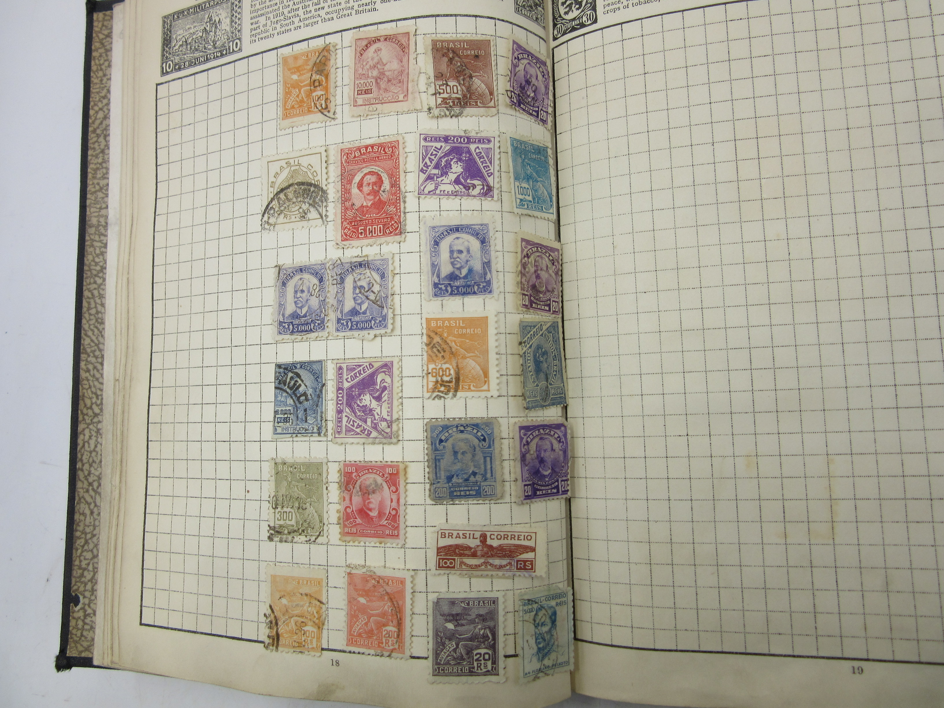An album of vintage stamps - Image 7 of 37