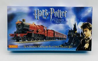 A boxed Hornby OO gauge Harry Potter & The Prisoner of Azkaban "Hogwarts Express" electric train