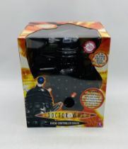 A boxed Character Options Ltd Doctor Who Radio Controlled Dalek in black - unopened (Item No 02138 -