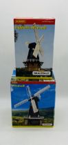 A boxed Hornby Skaledale OO gauge "Windmill" (R8786), along with Hornby Skaledale "Highfields