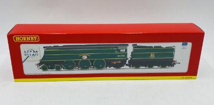 A boxed Hornby OO gauge British Railways 4-6-2 Battle of Britian Class "Sir Eustace Missenden" steam