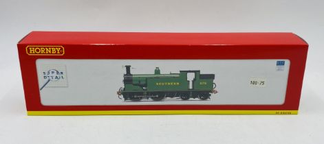 A boxed Hornby OO gauge Southern Railways 0-4-4 Class M7 steam locomotive (676) in green livery (