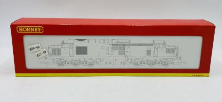 A boxed Hornby OO gauge Transrail Class 37 "Aluminium 100" Co-Co diesel electric locomotive (