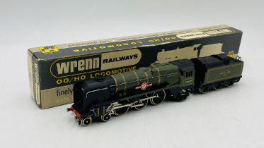 A boxed Wrenn Railways OO/HO gauge Merchant Navy Class 4-6-2 "Clanline" steam locomotive (35028)