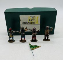 A boxed set of The Last Grenadier "Afghan Hill Tribesmen" metal figurines