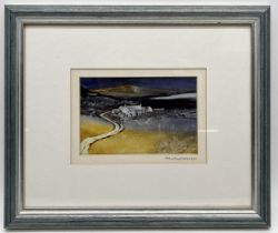 Michael Morgan FRSA, RI (1928 - 2014) framed limited edition print "Devon Farmhouse Study 2"