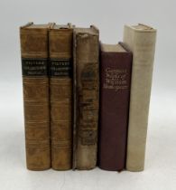 A small collection of books including The Picture Collector's Manual, James R. Hobbes, 2 vols