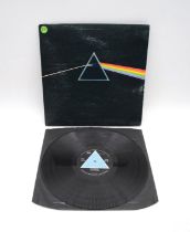 Pink Floyd - 'Dark Side Of The Moon' 12" vinyl record album first UK pressing, with original inner