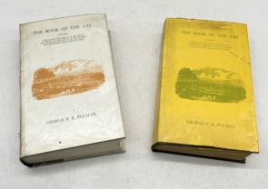 Two copies of 'The Book Of The Axe' by George P. R. Pulman one printed in 1969 and the other 1975 by