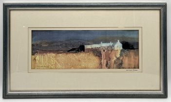 Michael Morgan FRSA, RI (1928 - 2014) framed limited edition print "Moorland Edge 1" numbered 8/50 -