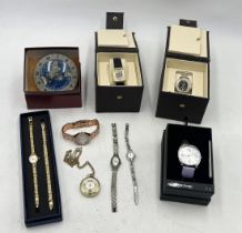 A collection of various fashion watches including Ingersoll, Sekonda etc.