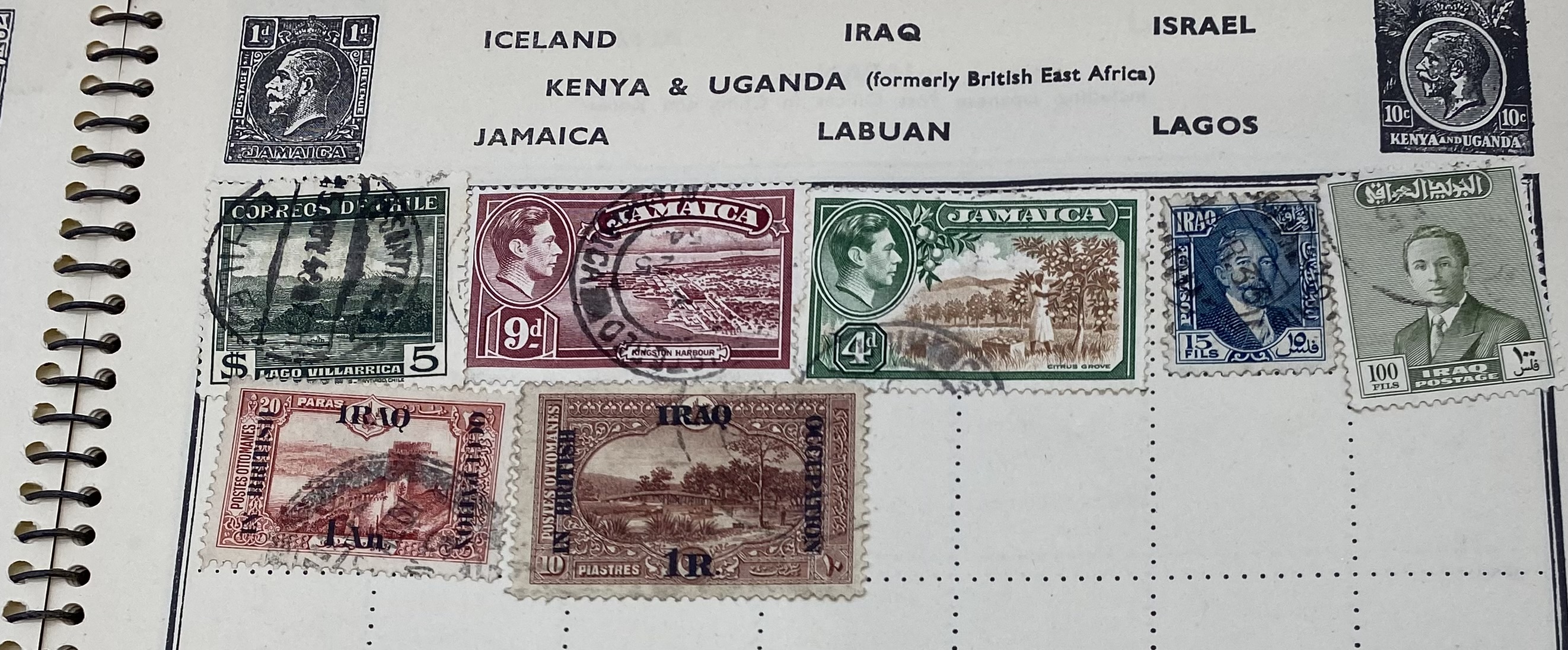 An album of worldwide stamps including Penny Reds etc. - Image 32 of 57