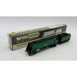 A boxed Wrenn Railways OO/HO gauge Merchant Navy Class Bulleid 4-6-2 "Blue Funnel" steam