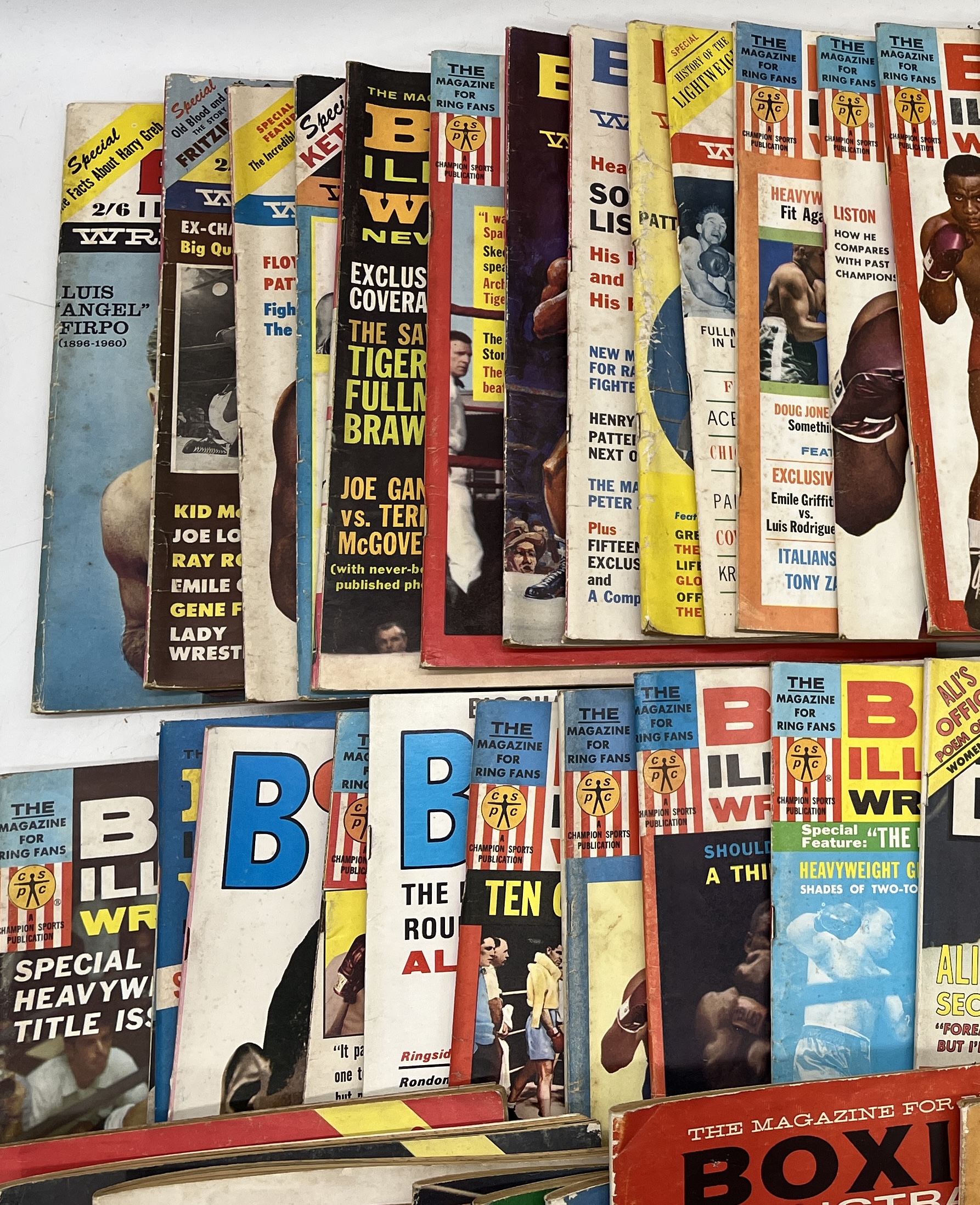 A large collection of 60's and early 70's Boxing Illustrated magazines - Image 4 of 5