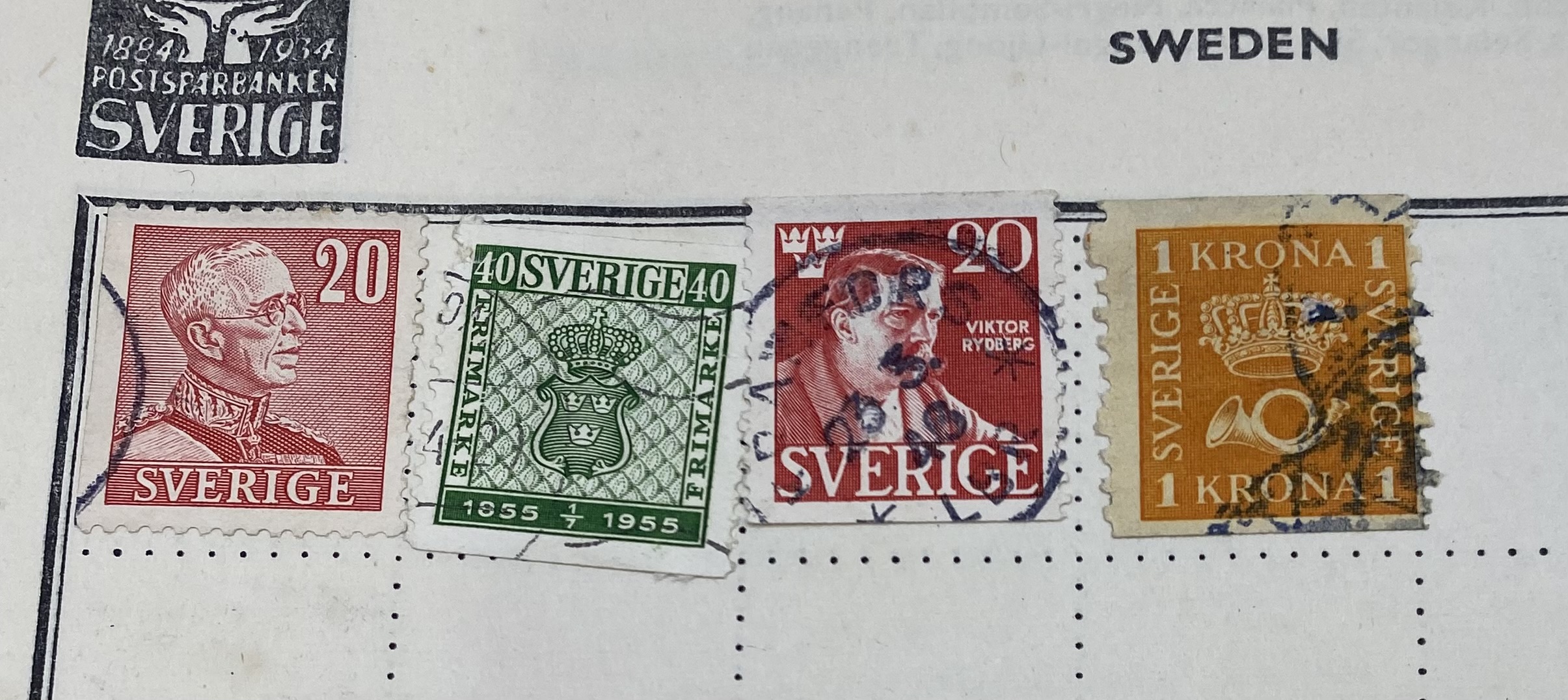 An album of worldwide stamps including Penny Reds etc. - Image 50 of 57