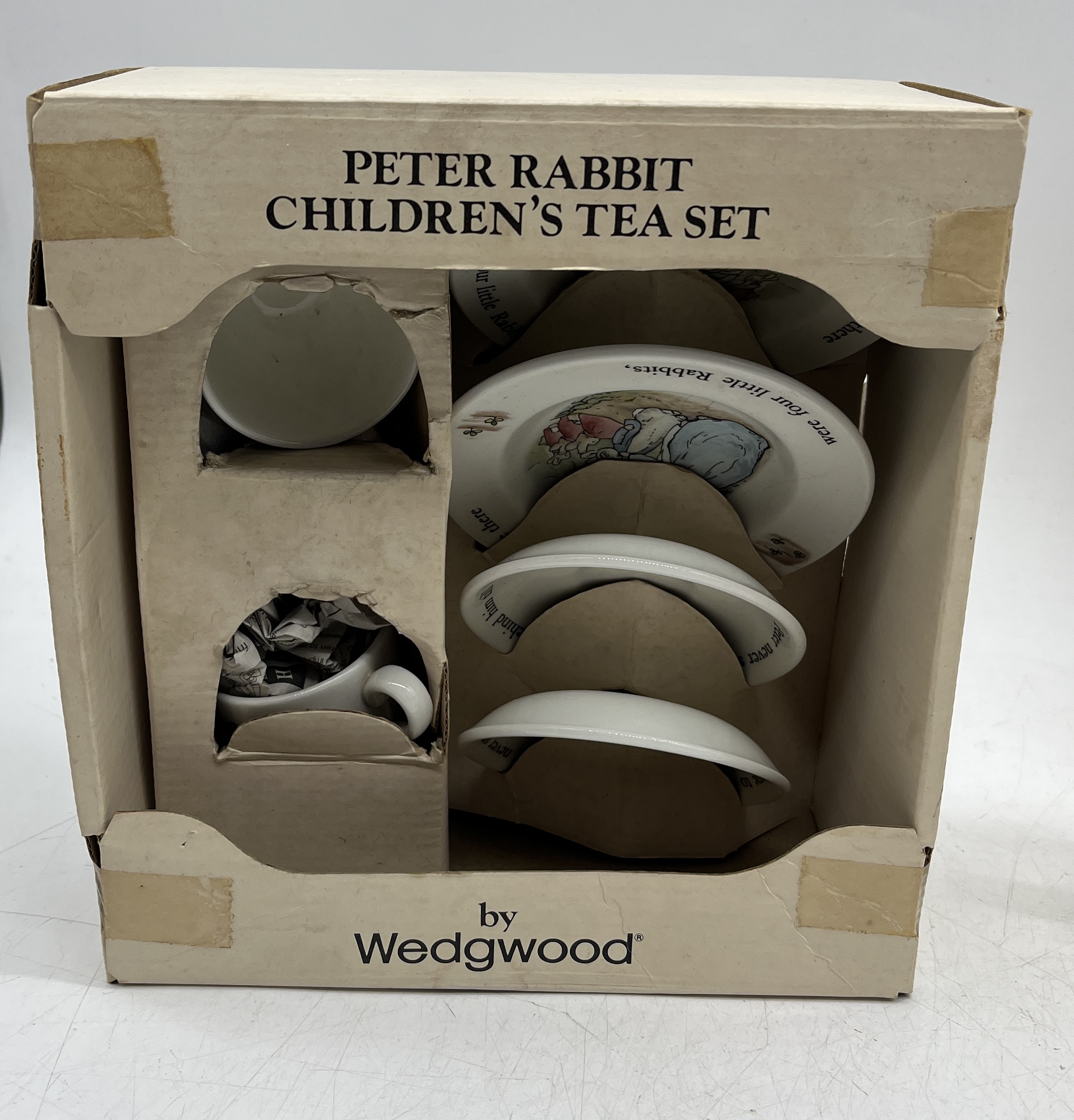 A Wedgwood Beatrix Potter children's tea set, along with another similar tea set and Beatrix - Image 4 of 5