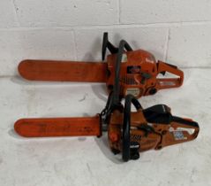 Two Chainsaws, an Echo- CS-270WES and a Husqvarna e-series 142 (BOTH UNTESTED)