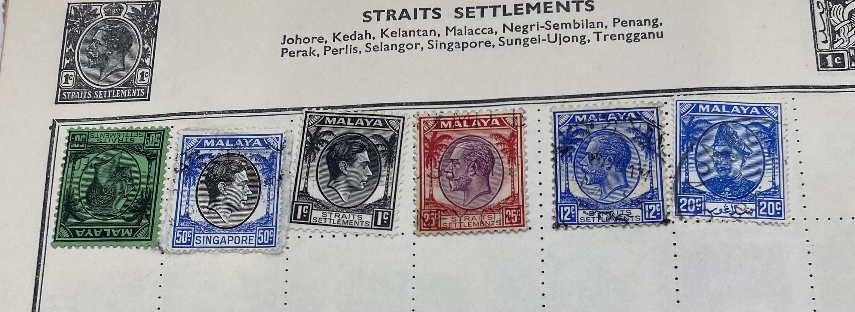 An album of worldwide stamps including Penny Reds etc. - Image 51 of 57