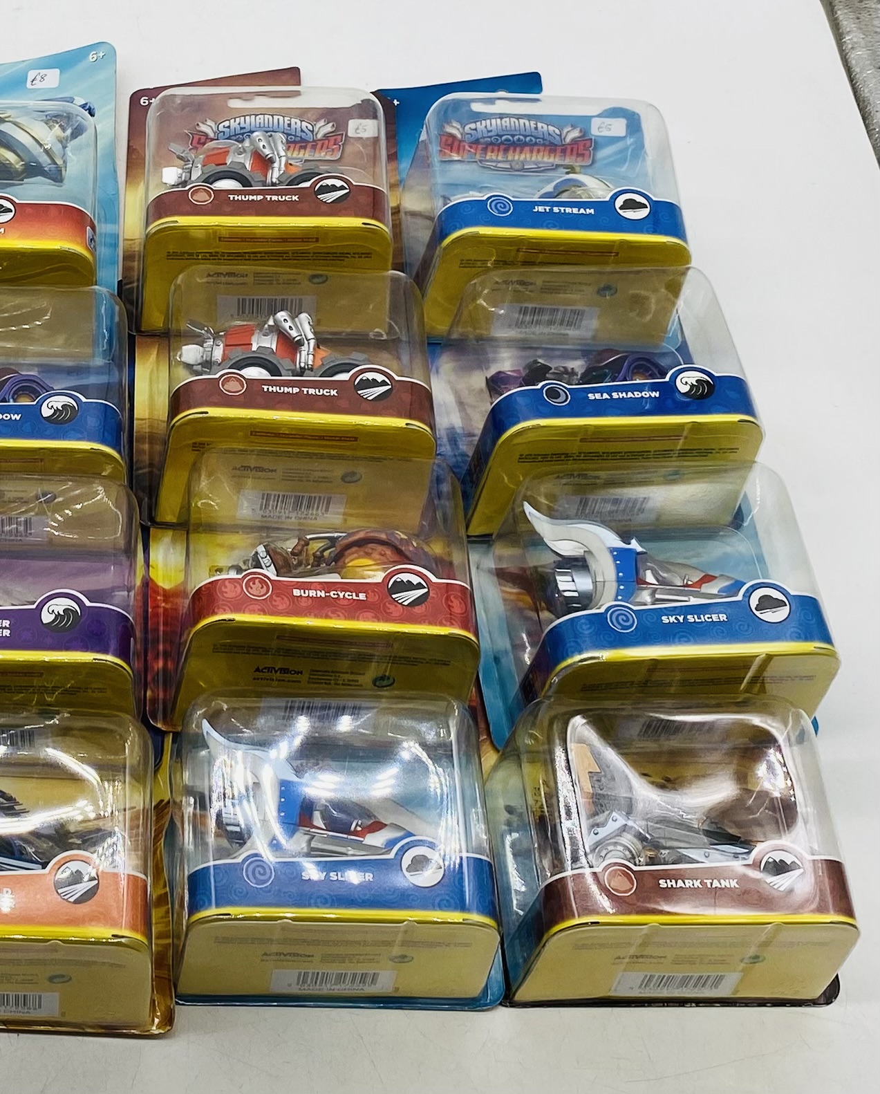 A collection of Skylanders SuperChargers vehicles by Activision including triple action packs, Sky - Image 5 of 8