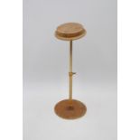 An antique 'Siegel' adjustable hat stand