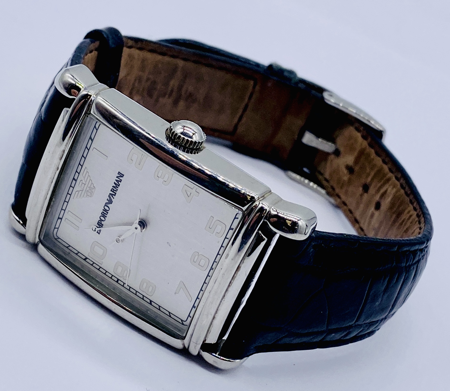 An Emporio Armani stainless steel wristwatch along with other watches including Accurist, Edition - Image 3 of 4