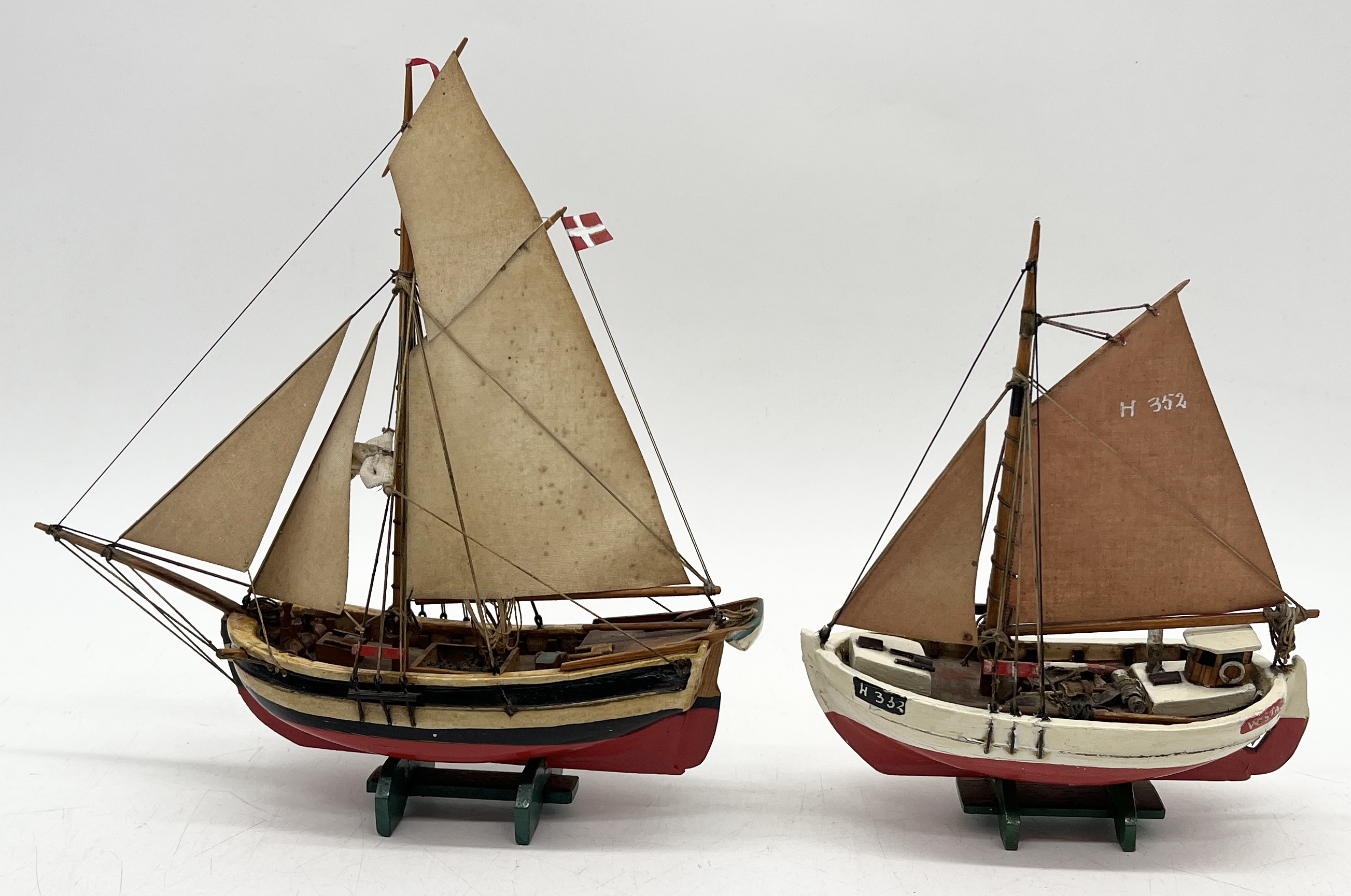 A collection of five model ships and boats - Image 13 of 15