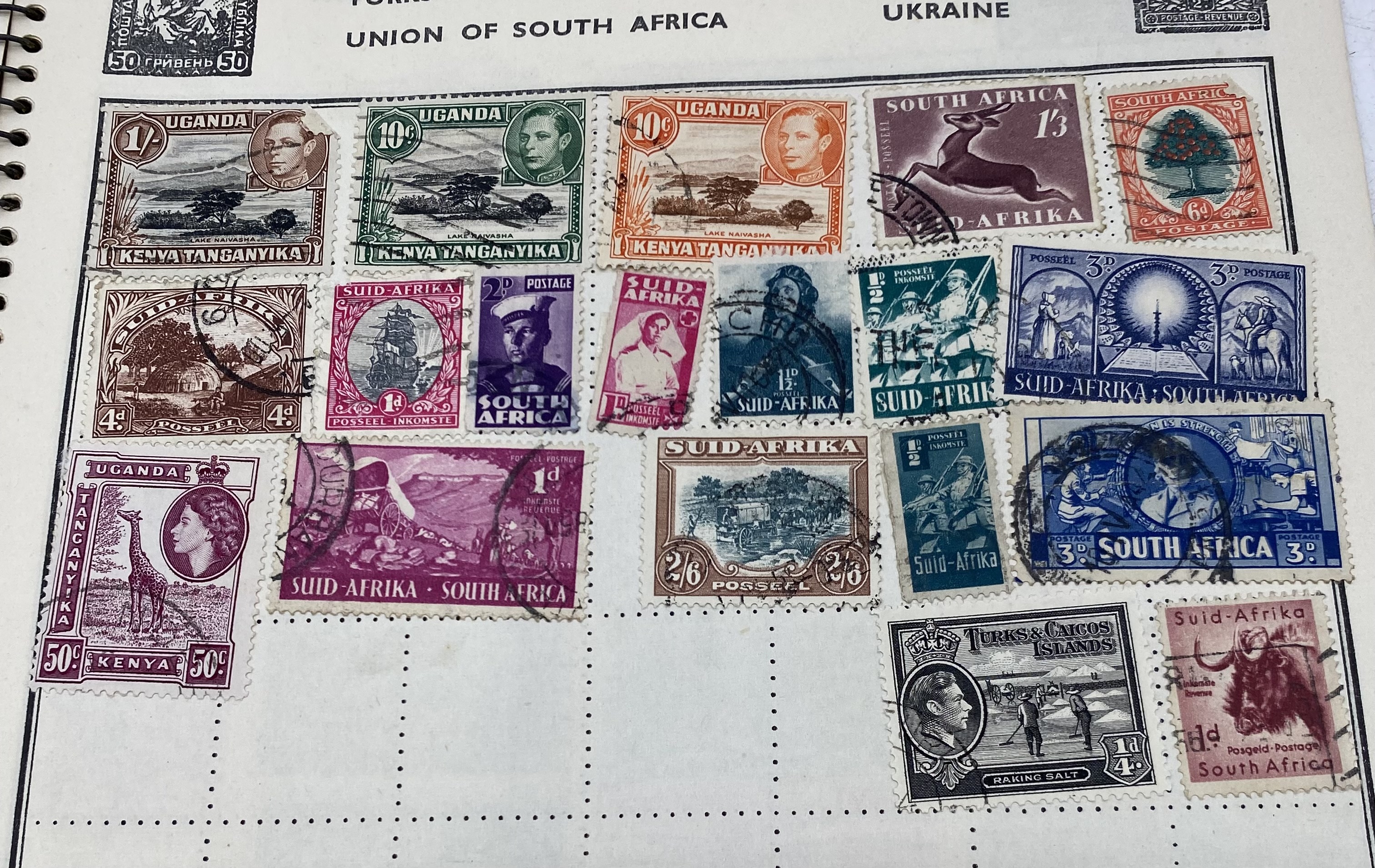 An album of worldwide stamps including Penny Reds etc. - Image 53 of 57