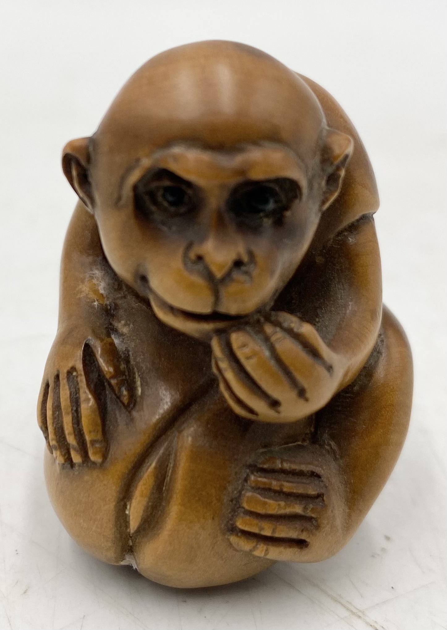 A collection of wooden netsukes of monkeys and rats (one unsigned) - Image 2 of 15