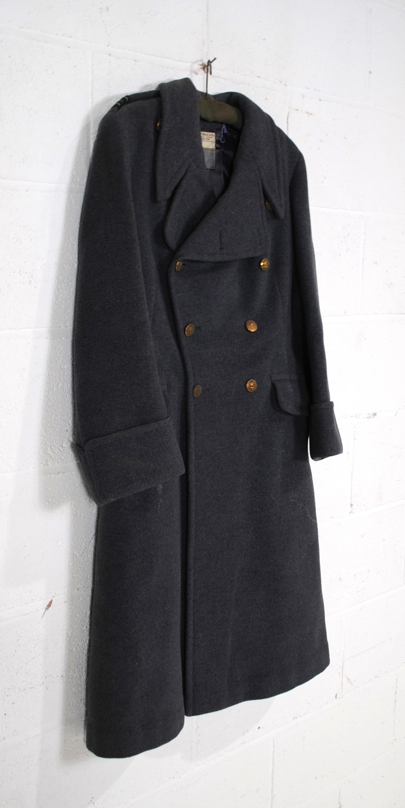 A 'Crombie' RAF great coat - Image 3 of 6