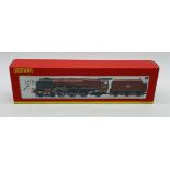 A boxed Hornby OO gauge British Railways 4-6-2 Princess Coronation Class "City of Leeds" steam