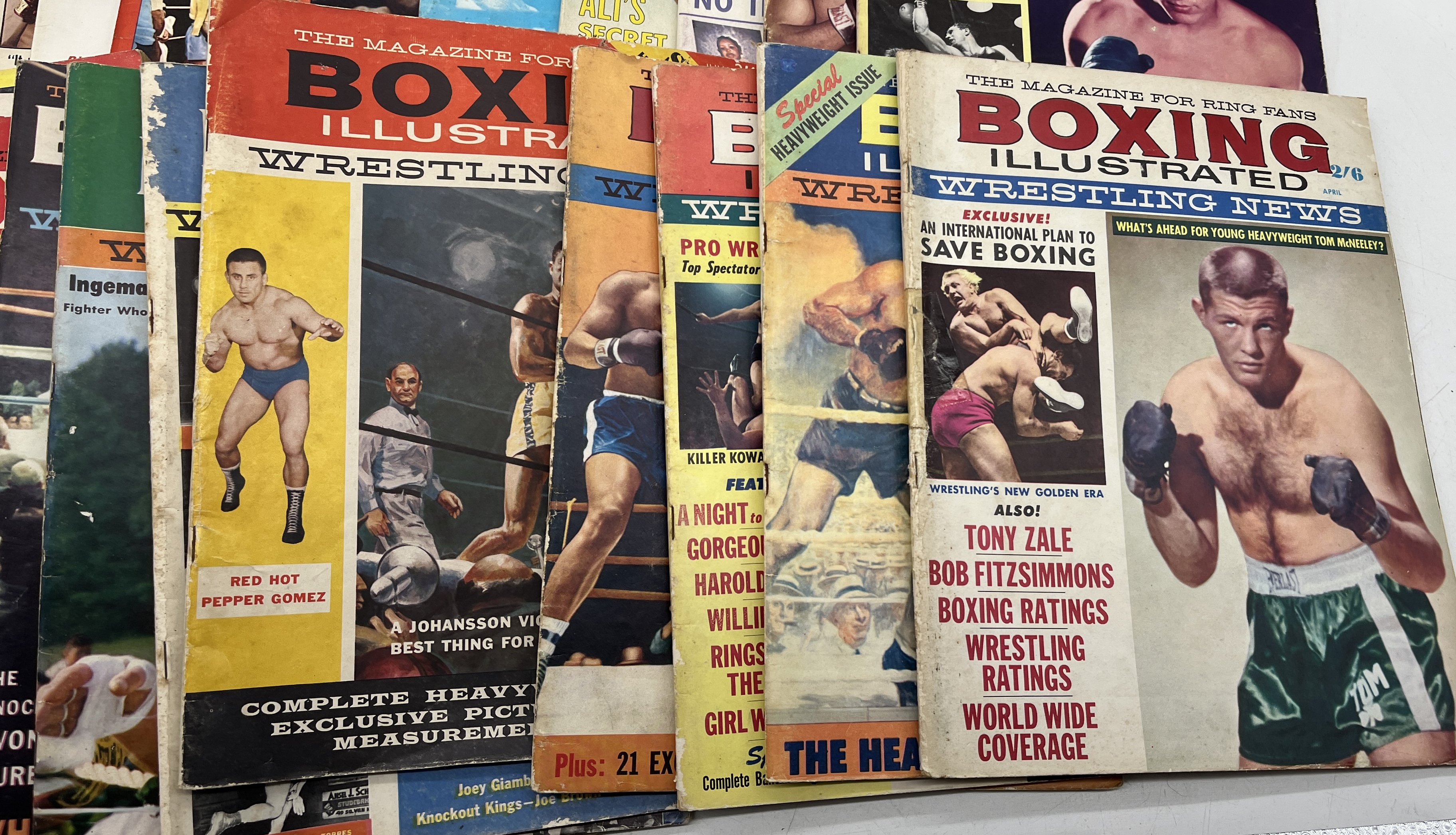 A large collection of 60's and early 70's Boxing Illustrated magazines - Image 3 of 5