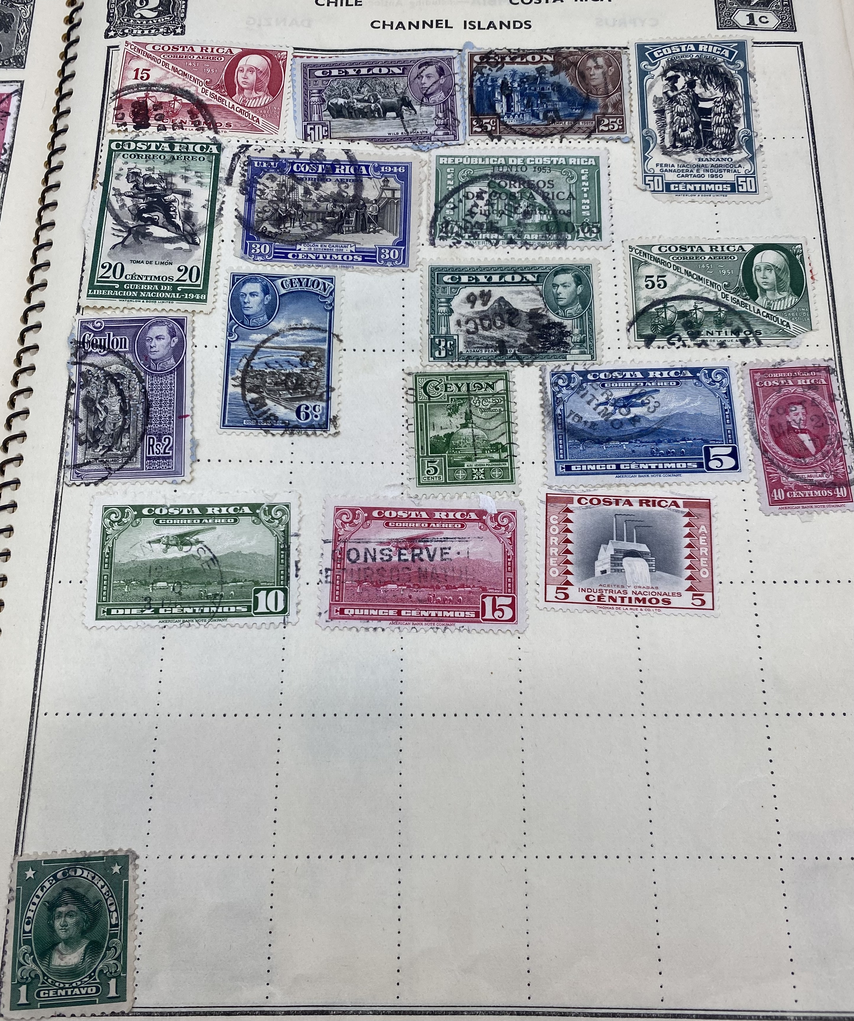 An album of worldwide stamps including Penny Reds etc. - Image 11 of 57