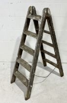 A vintage stepladder