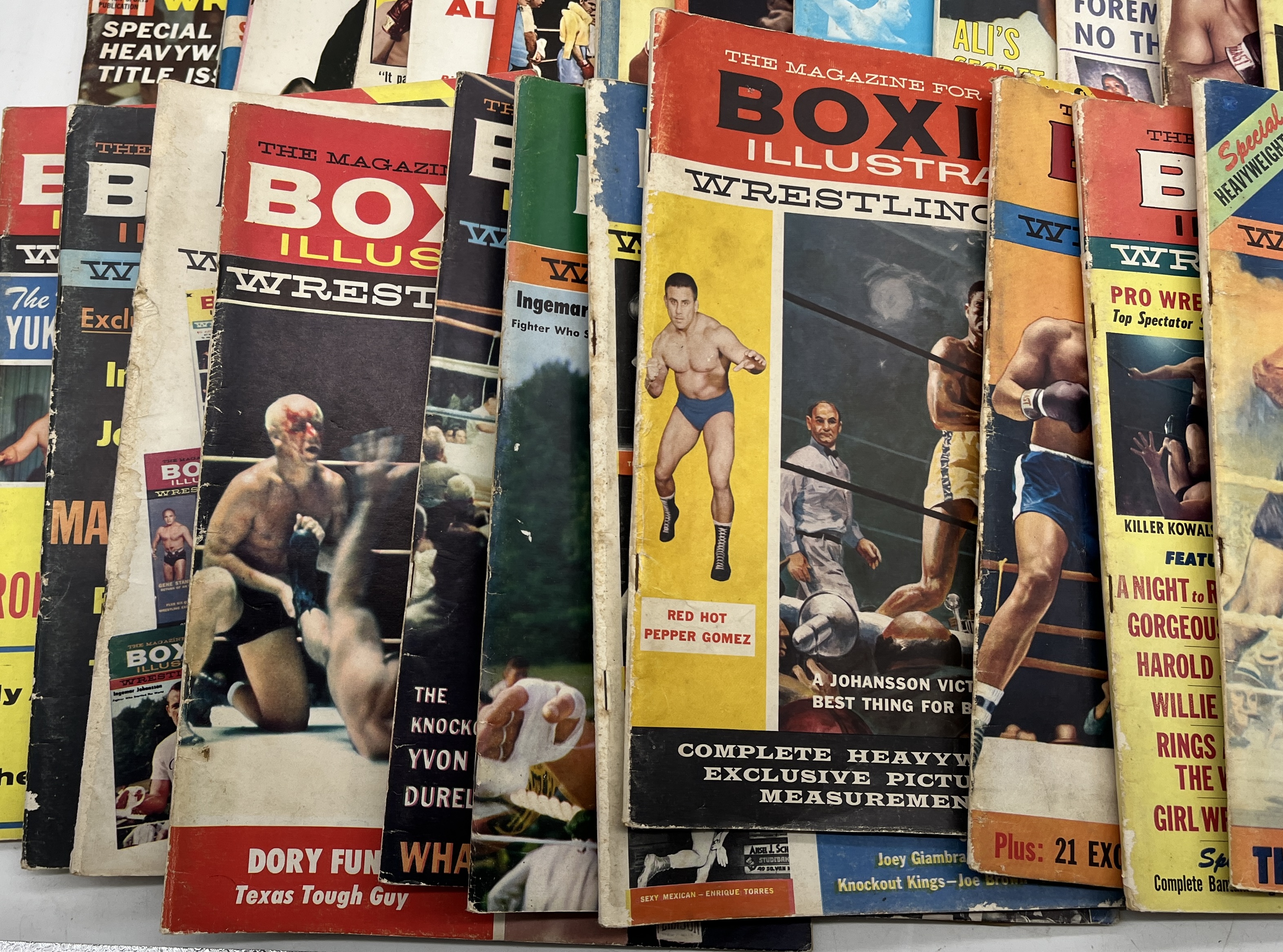 A large collection of 60's and early 70's Boxing Illustrated magazines - Image 2 of 5