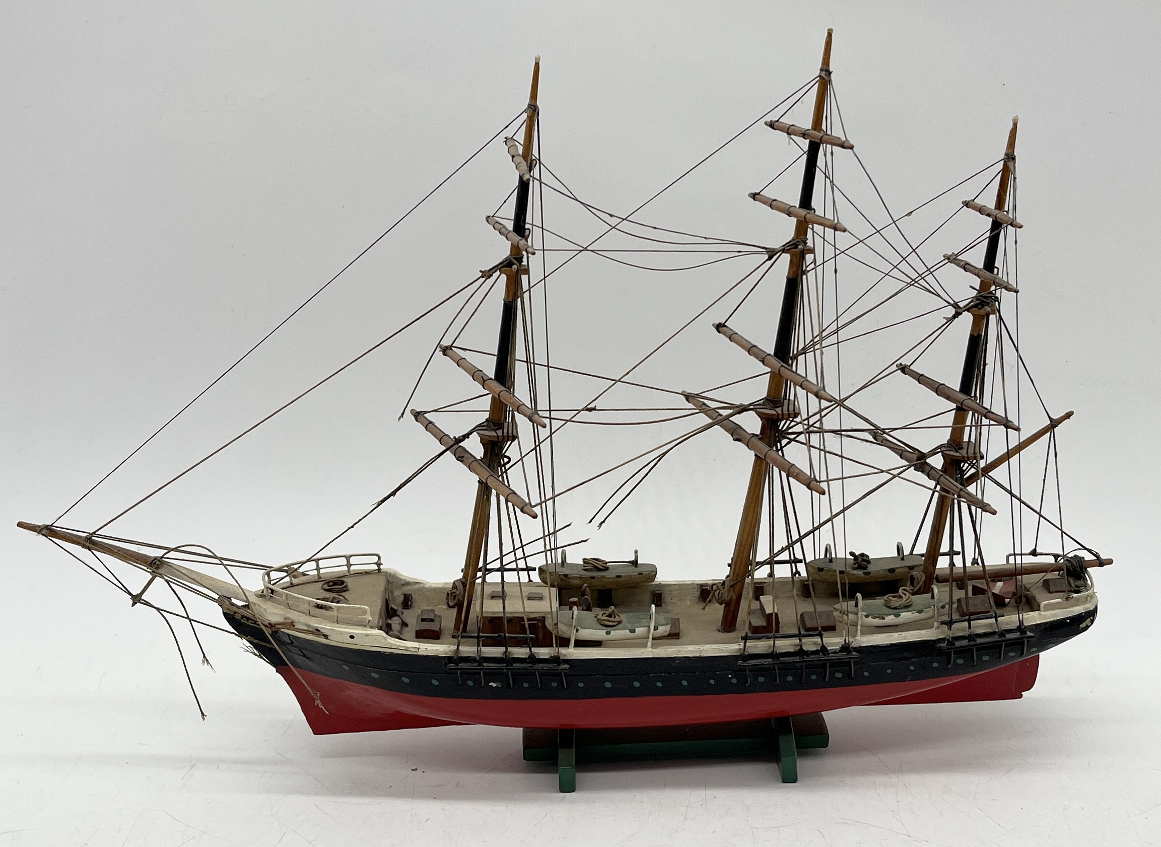 A collection of five model ships and boats - Image 11 of 15