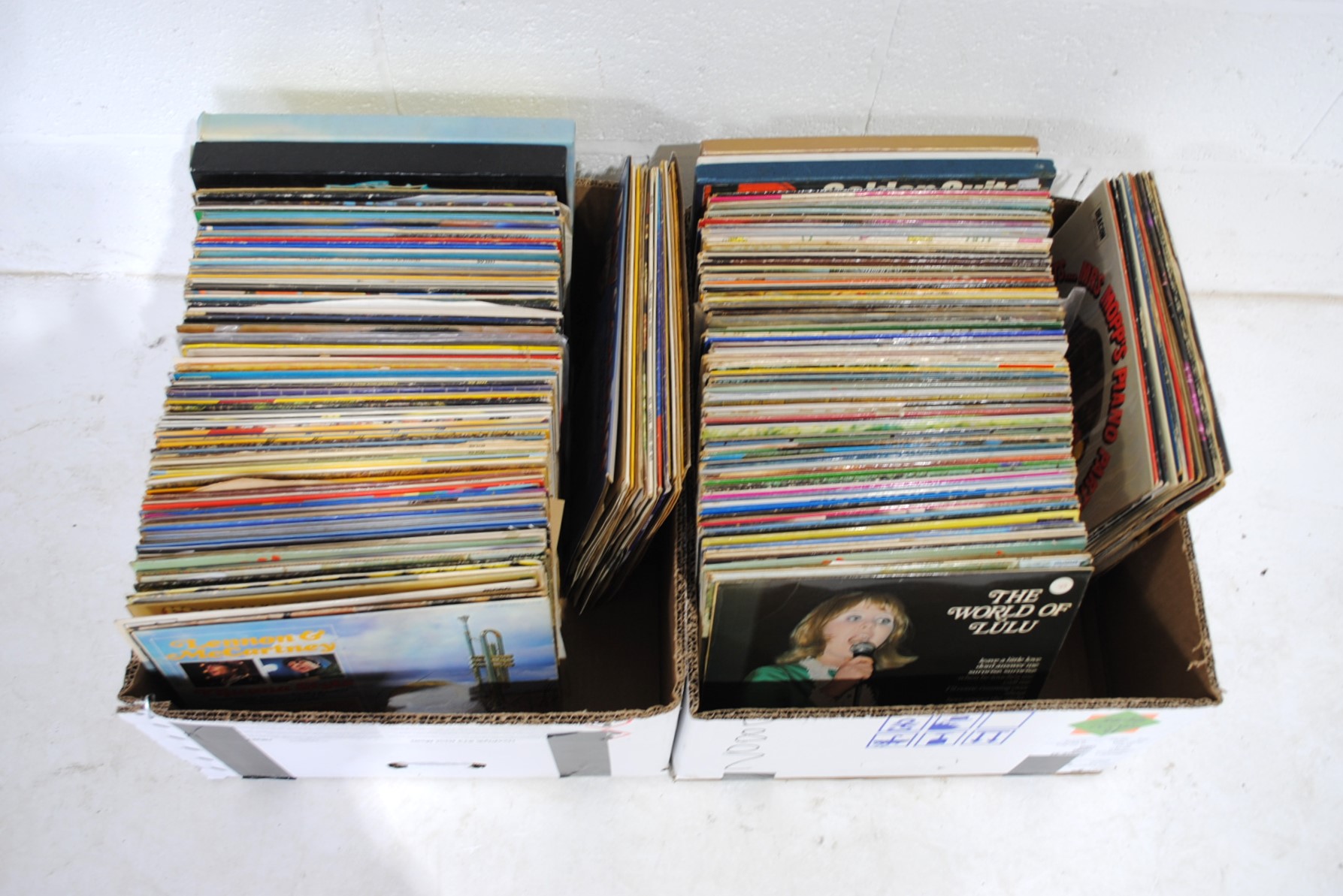 A large quantity of various 12" vinyl records, including Lulu, Tom Jones, The Springfields, Ray - Image 2 of 4