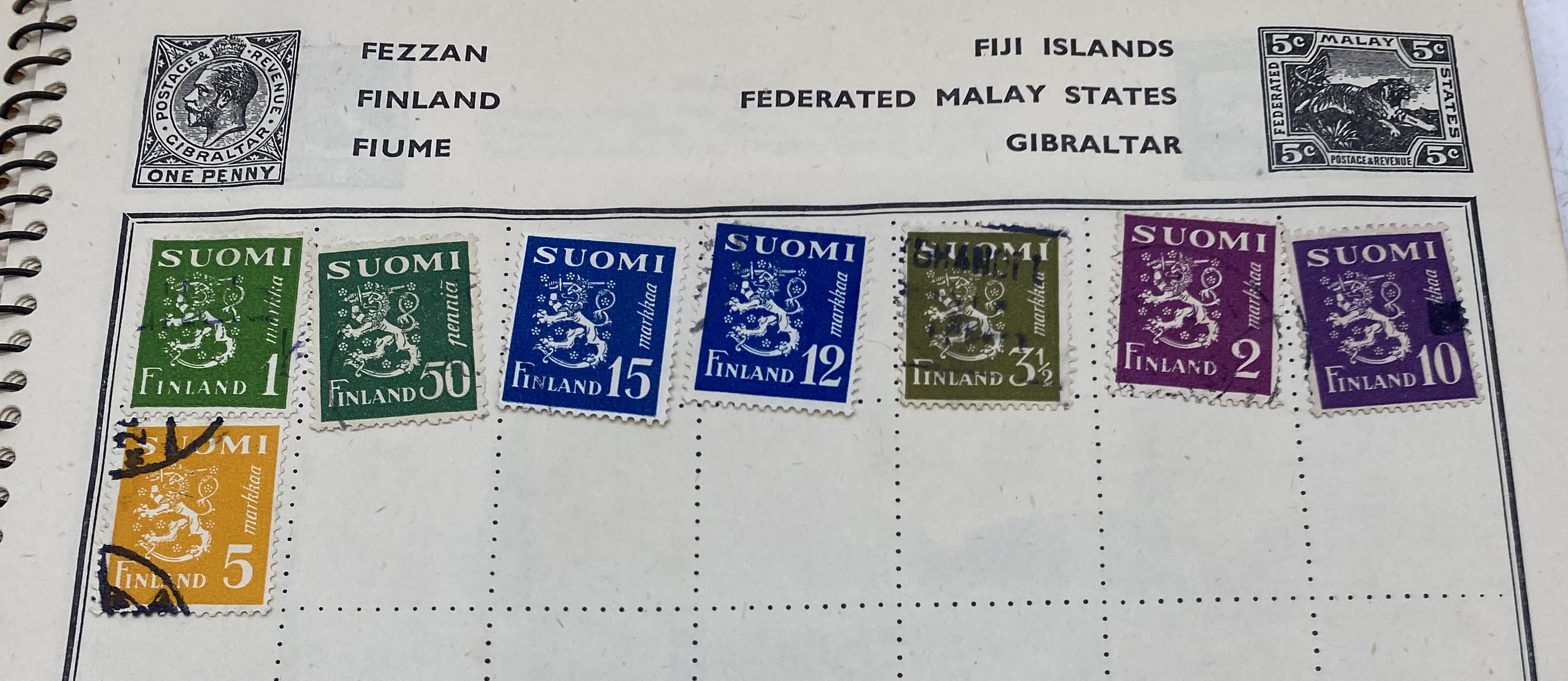 An album of worldwide stamps including Penny Reds etc. - Image 15 of 57